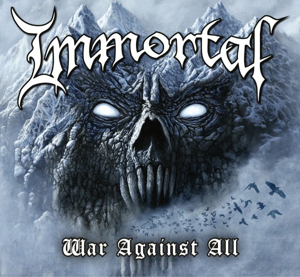 Immortal "War Against All" album cover 2022 Immortal